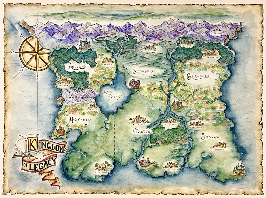 Kingdoms of Legacy - Colour Map Website